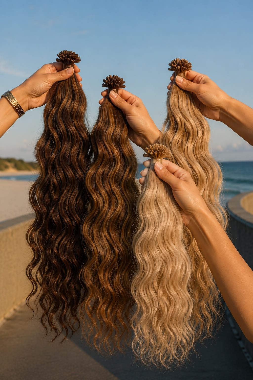curly hair extensions